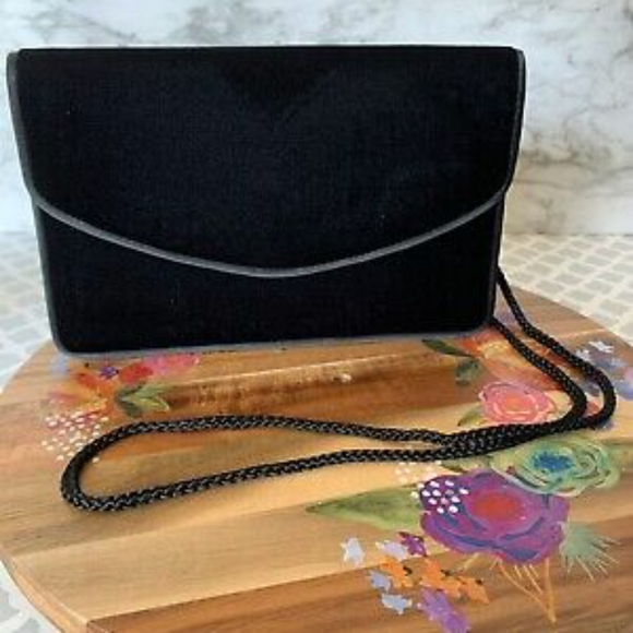 Purple Velvet Purse ~ Clutch by Valerie Steven's NEW - Picture 1 of 12